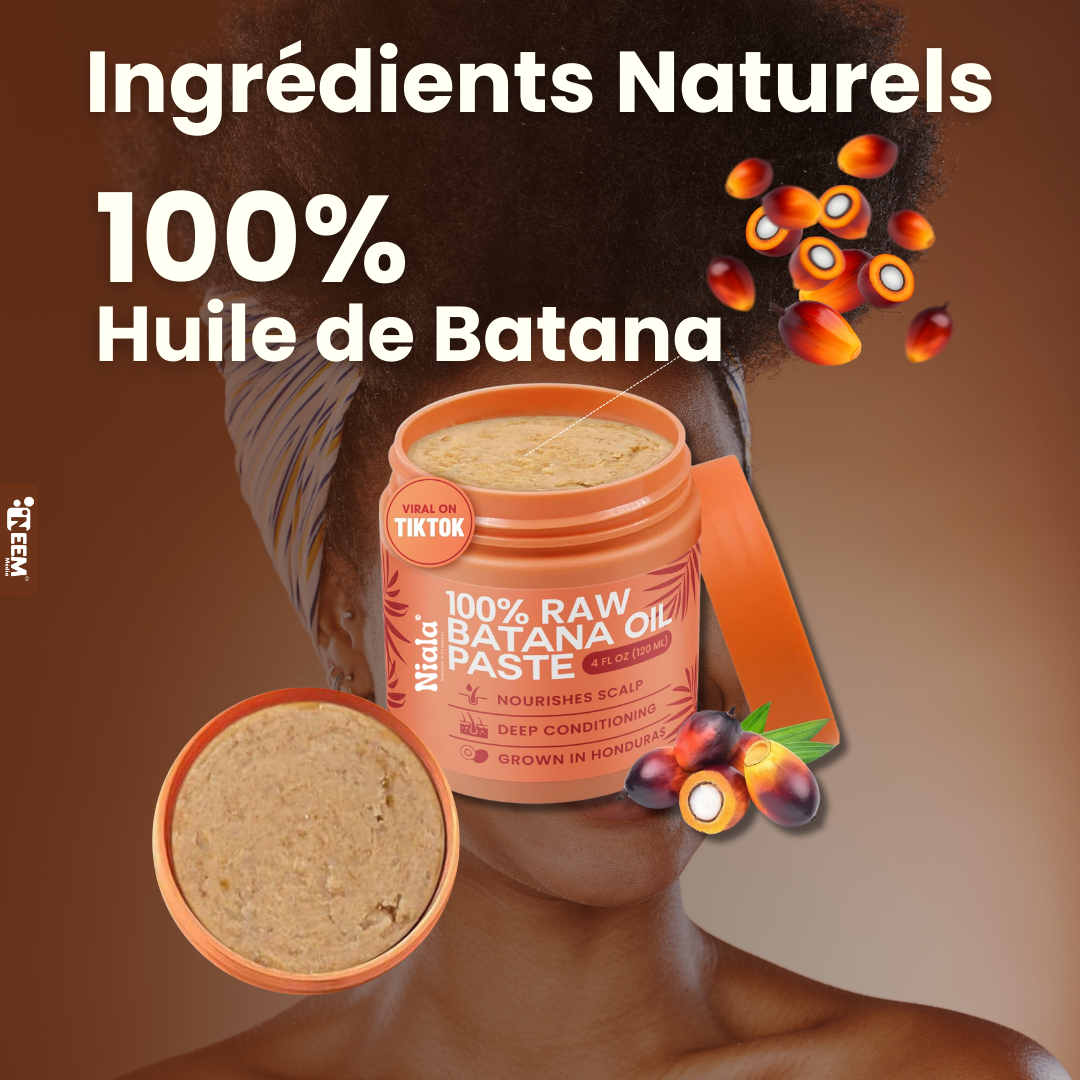 Huile de Batana Pousse cheuveux Naturelle