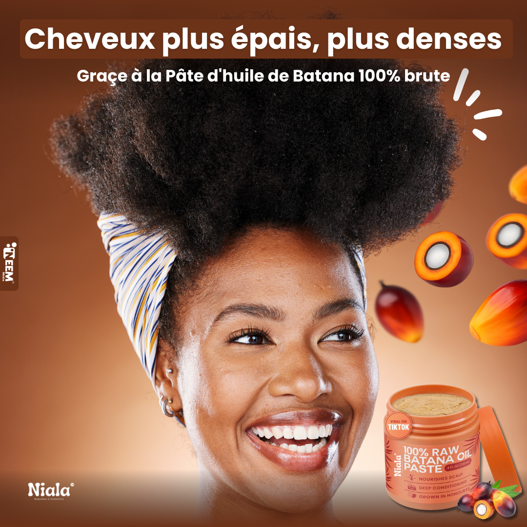 Huile de Batana Pousse cheuveux Naturelle