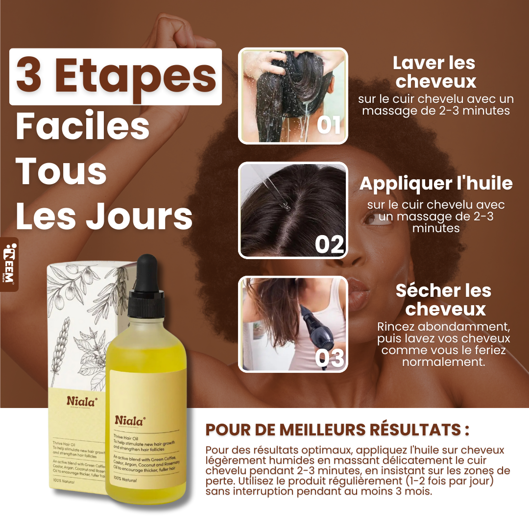 Huile Romarin Pousse Cheuveux