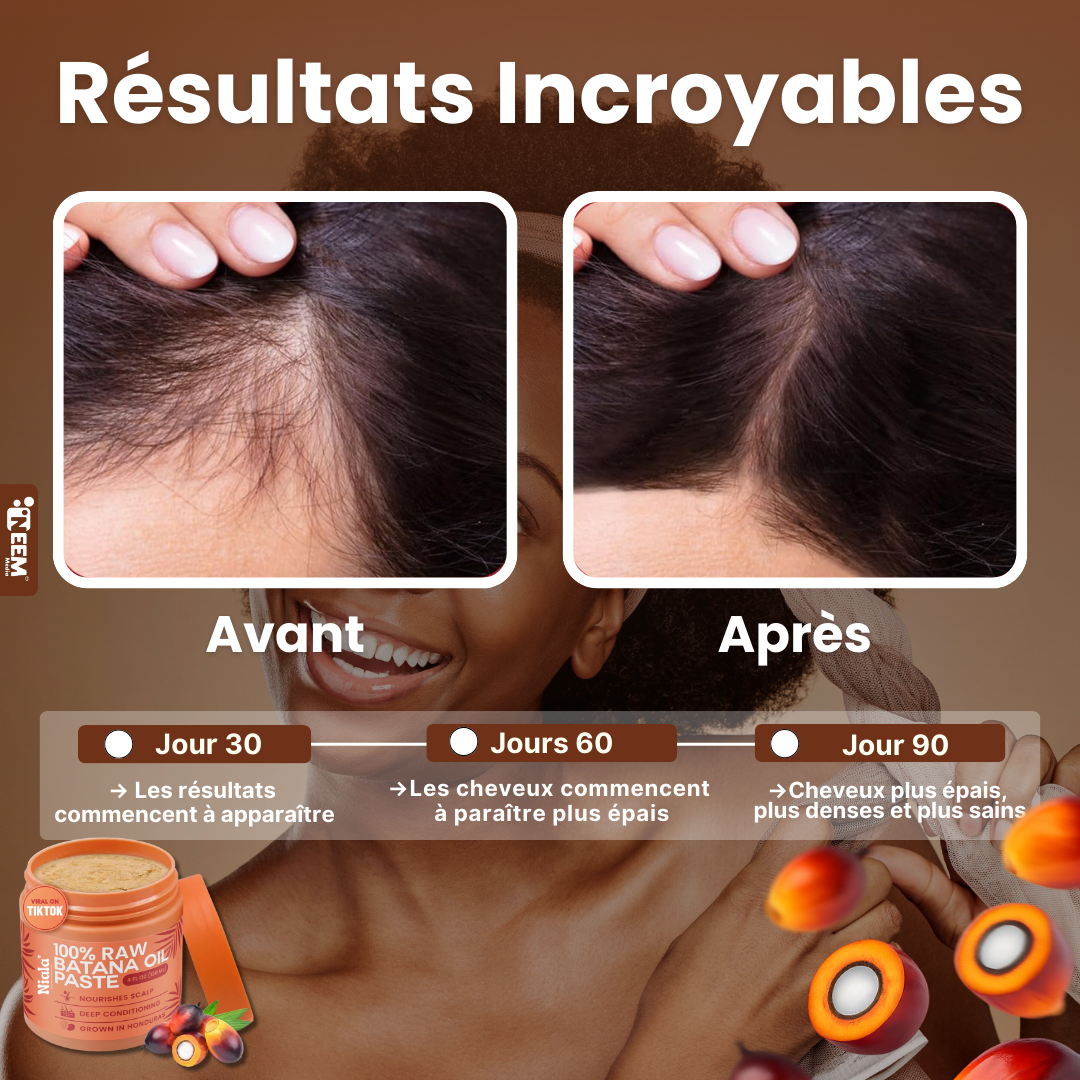 Huile de Batana Pousse cheuveux Naturelle
