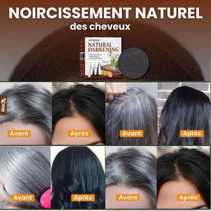 Savon Shampoing pousse et Noicissement cheveux