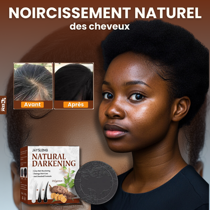 Savon Shampoing pousse et Noicissement cheveux
