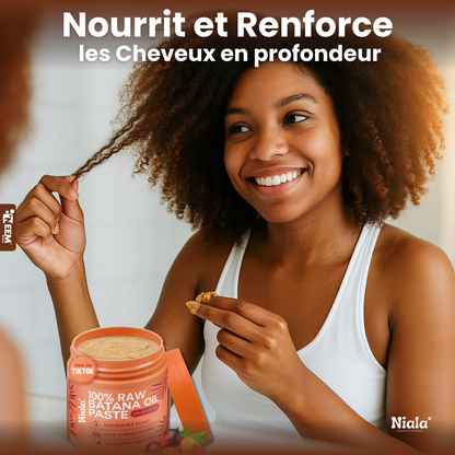 Huile de Batana Pousse cheuveux Naturelle