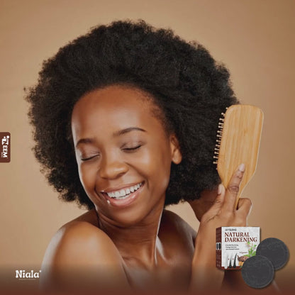Savon Shampoing pousse et Noicissement cheveux